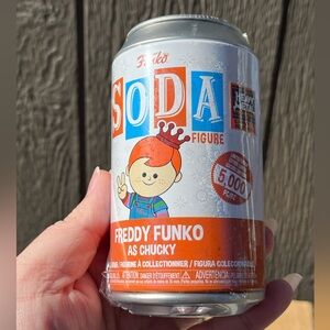 2023 heavy metal Halloween Freddy Funko as Chucky Soda limited edition sealed